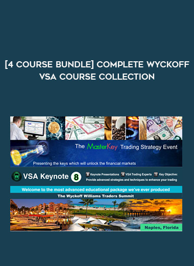 [4 Course Bundle] Complete Wyckoff VSA Course Collection digital download