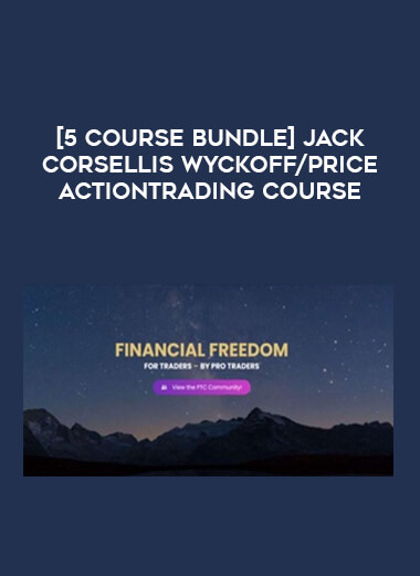 [5 Course Bundle] Jack Corsellis Wyckoff/ Price ActionTrading Course digital download