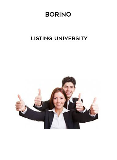 Borino - Listing University digital download