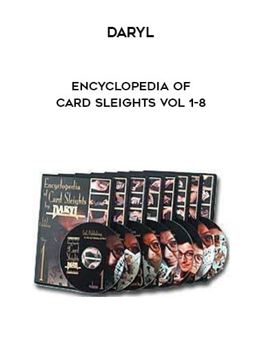 Daryl - Encyclopedia of Card Sleights Vol 1-8 digital download