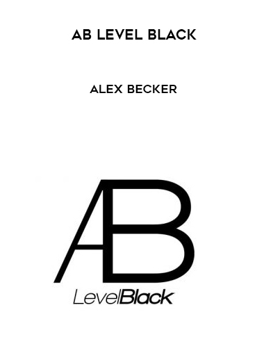 AB Level Black – Alex Becker digital download