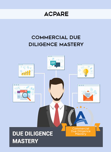 ACPARE – Commercial Due Diligence Mastery digital download