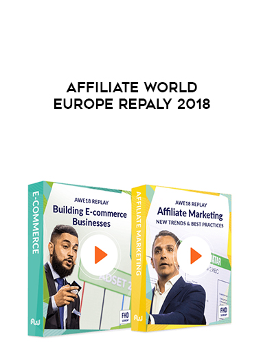 Affiliate World Europe Repaly 2018 digital download
