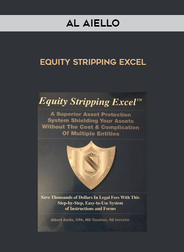 Al Aiello – Equity Stripping Excel digital download