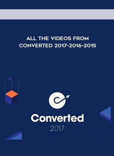 All The Videos From Converted 2017-2016-2015 digital download