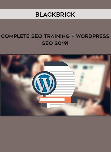 BlackBrick  - Complete SEO Training + WordPress SEO 2019! digital download