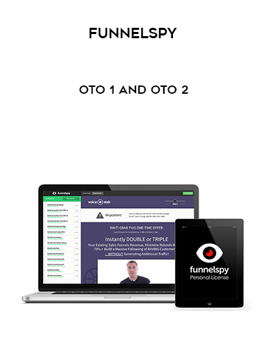 FunnelSpy - OTO 1 and OTO 2 digital download