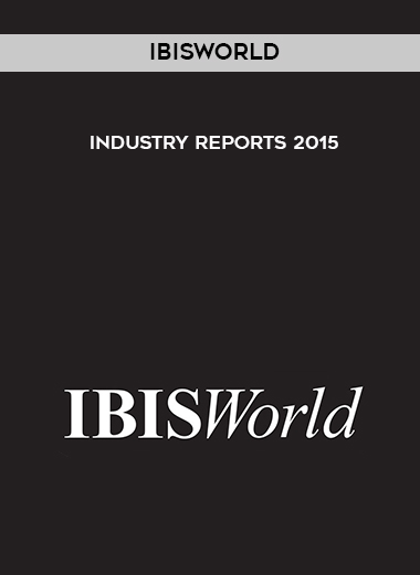 IBISWorld - Industry Reports 2015 digital download