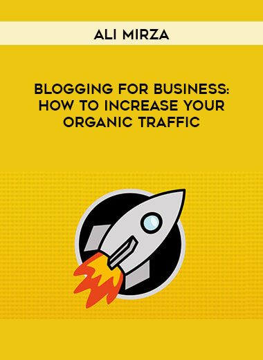 Ali Mirza - Blogging For Business: How To Increase Your Organic Traffic digital download