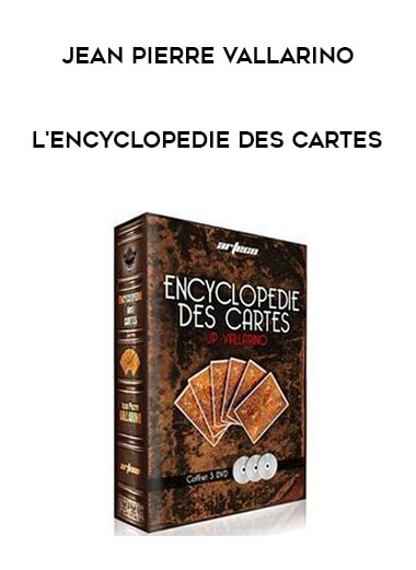 Jean Pierre Vallarino - L'Encyclopedie Des Cartes digital download