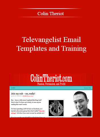 Colin Theriot - Televangelist Email Templates and Training digital download